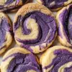 Marbled Ube Cookies