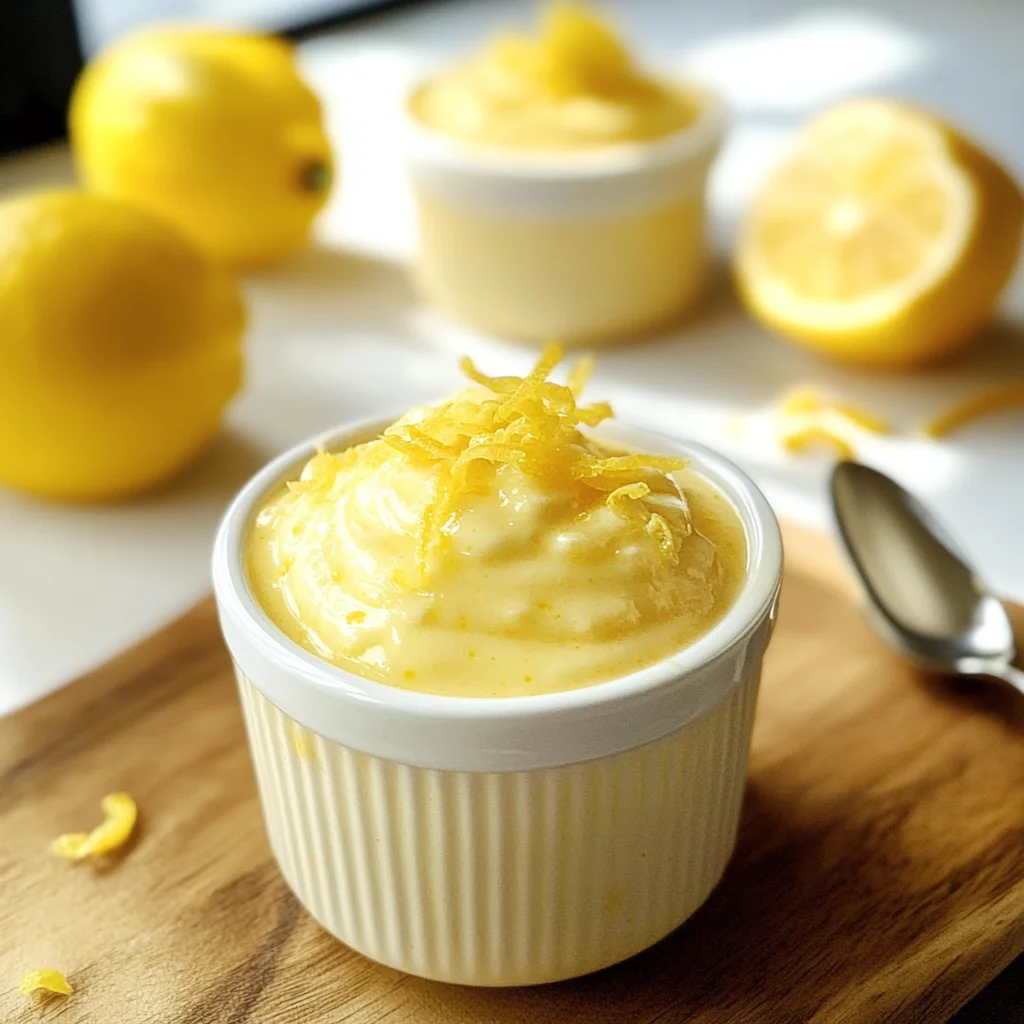 Mary Berry Lemon Pots