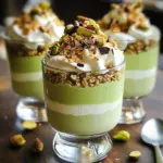 Pistachio Pudding Parfaits