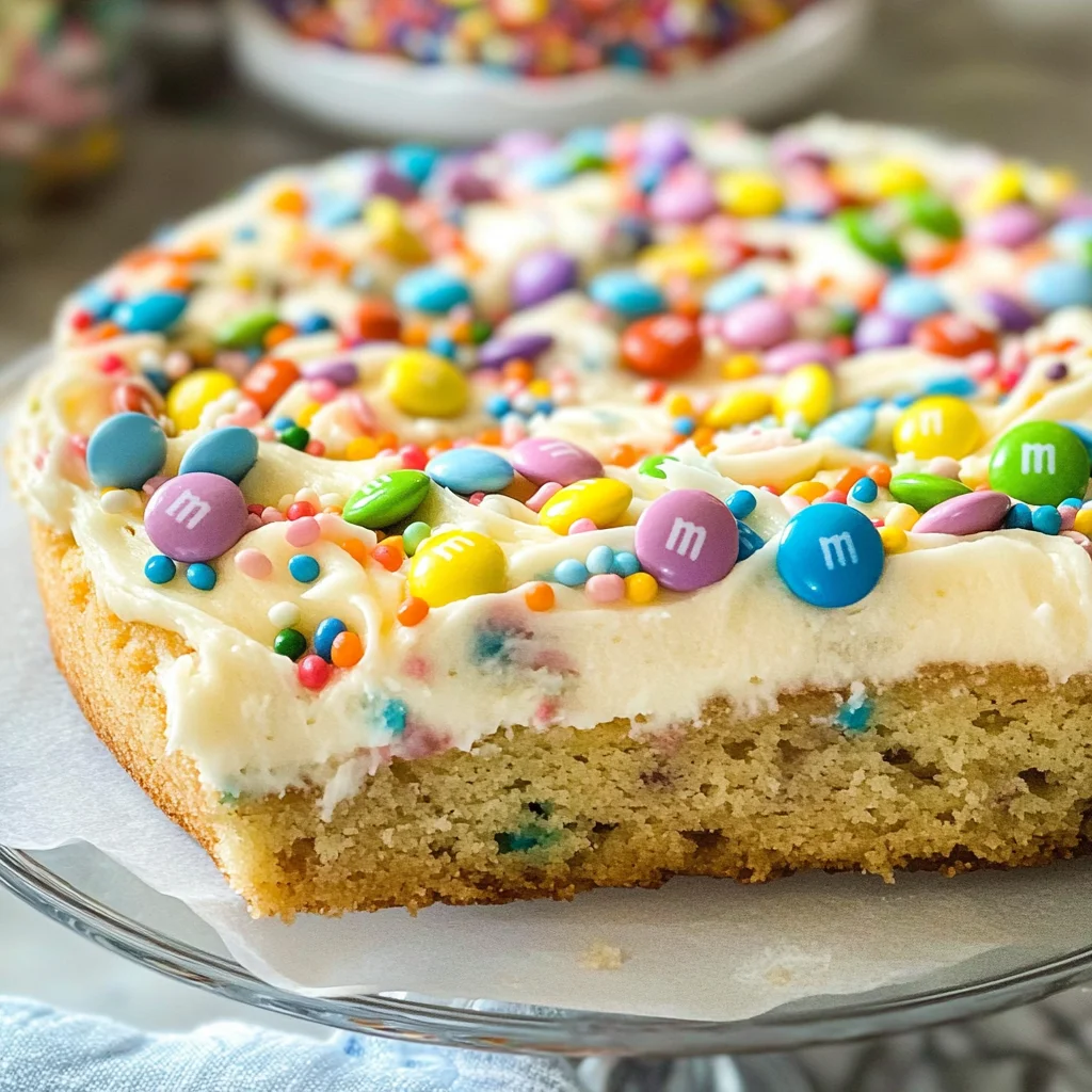 Sugar Cookie Cake Recipe