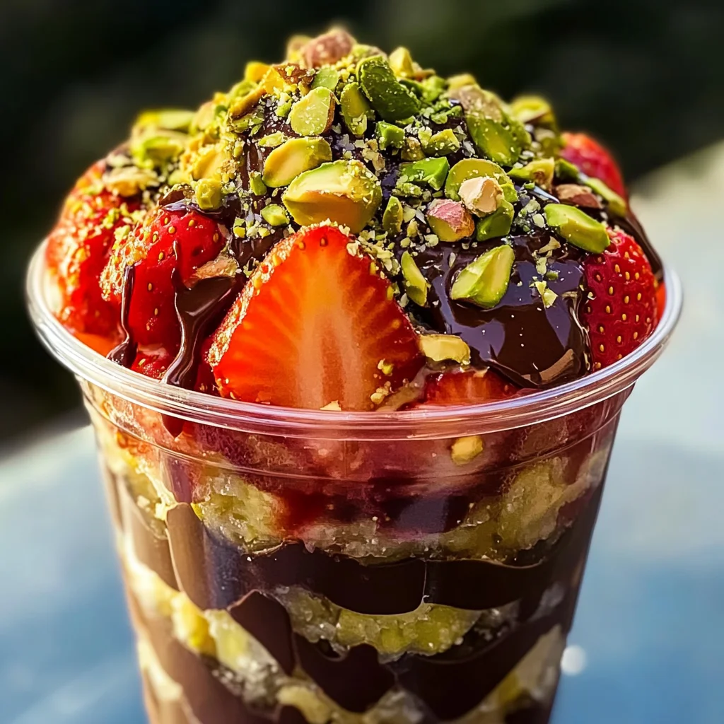 Best Dubai Chocolate Strawberry Cup Recipe