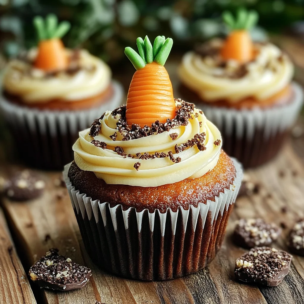 Carrot Patch Cupcakes