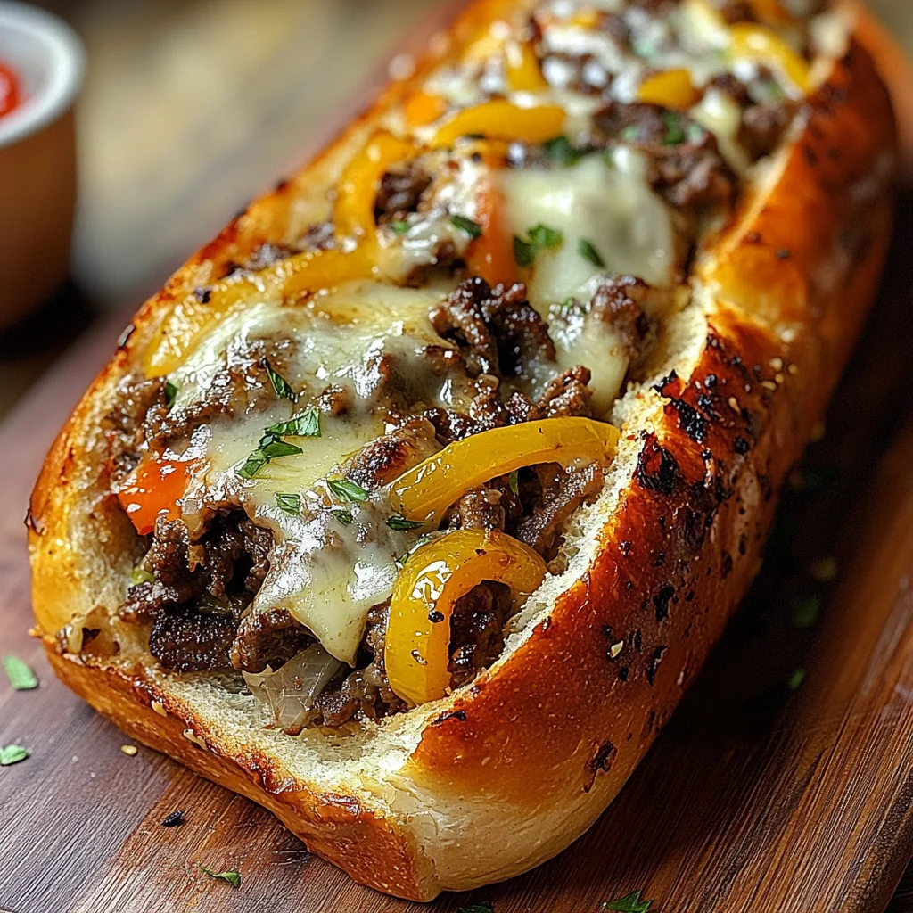 Cheesesteak-Stuffed