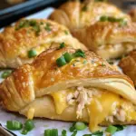Chicken Stuffed Crescent Rolls Recipe - Easy & Delicious