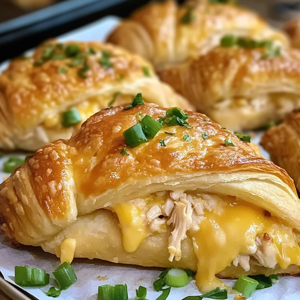 Chicken Stuffed Crescent Rolls Recipe - Easy & Delicious