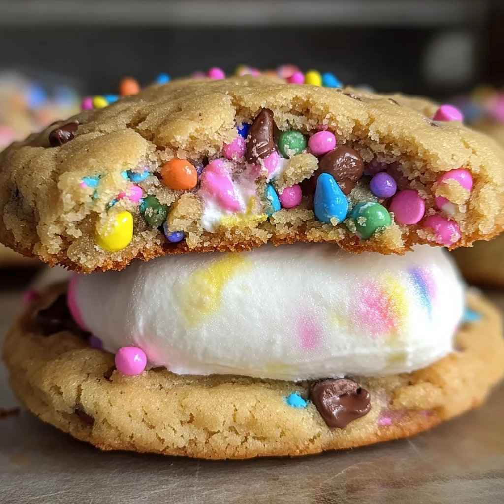 Chocolate Chip Peep Stuffed Easter Cookies