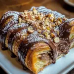 Chocolate Hazelnut Croissant Bake