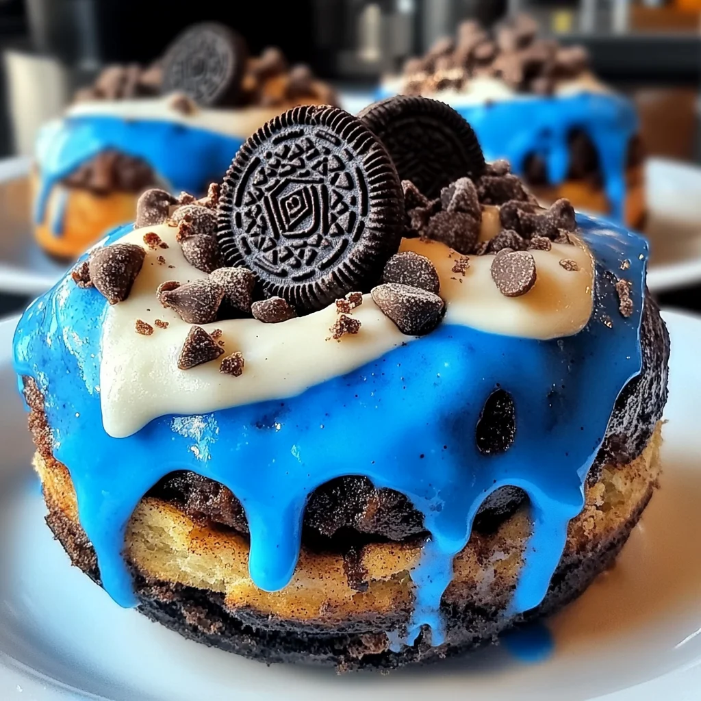 Cookie Monster Cinnamon Rolls: A Fun Twist on a Classic Treat