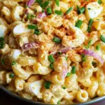 Deviled Egg Pasta Salad