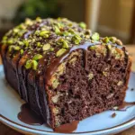 Devilish Triple Chocolate Pistachio Bread: Only 1 Bowl