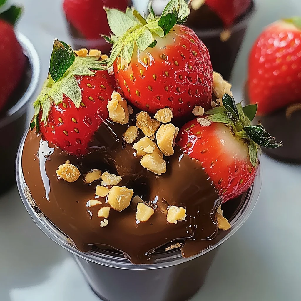 Dubai Chocolate Strawberry Cup