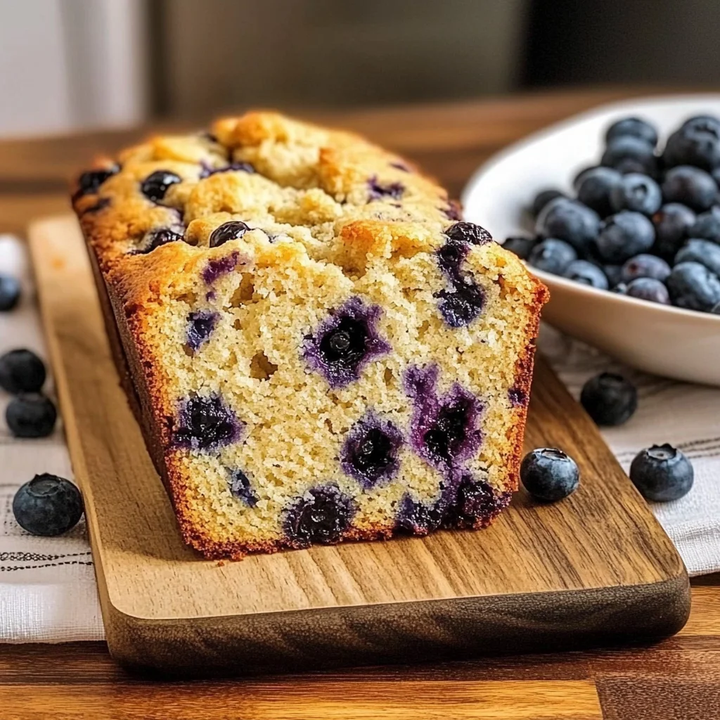 Easy Blueberry Quick Bread Recipe