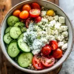 Fresh Mediterranean Quinoa Bowl - Homefoodkitchen