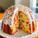 Homemade Funfetti Bundt Cake
