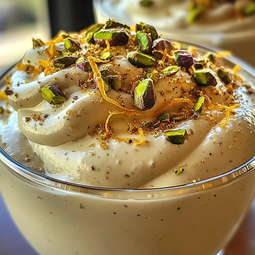 Lebanese Date Blossom Mousse: A Heavenly, Creamy Indulgence