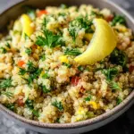 Lemon Herb Quinoa: A Bright & Zesty Side Dish