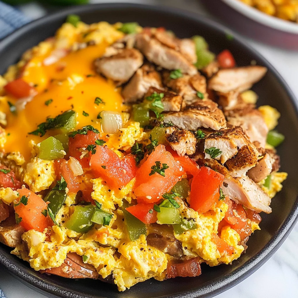 Loaded Scrambled Eggs Recipe