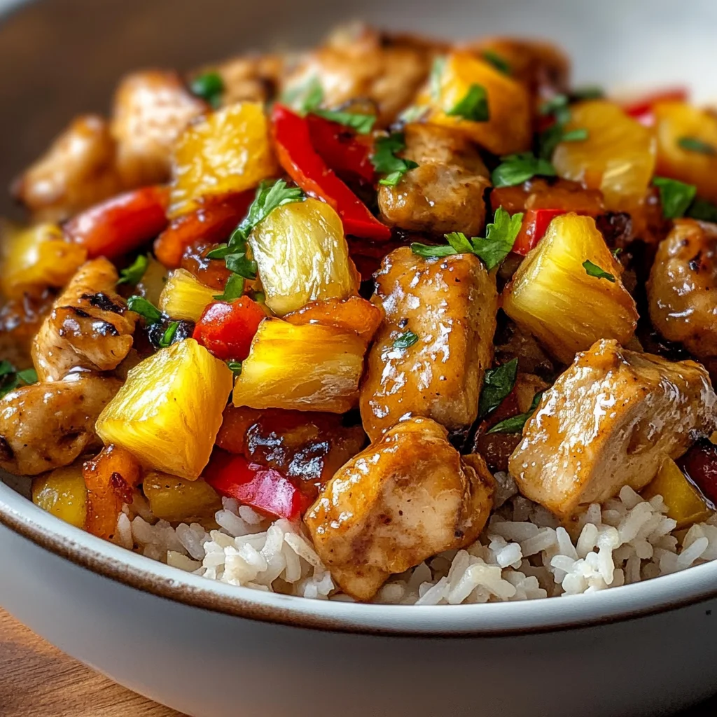 Pineapple Chicken and Rice: Discover a Flavorful Recipe!