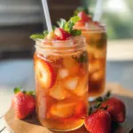 Southern Strawberry Sweet Iced Tea