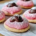 Strawberry Kiss Cookies