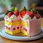 Strawberry Lemonade Cake