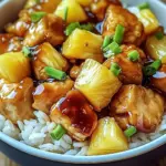 Sweet and Savory Pineapple Chicken and Rice