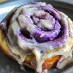 Ube Cinnamon Rolls from Scratch