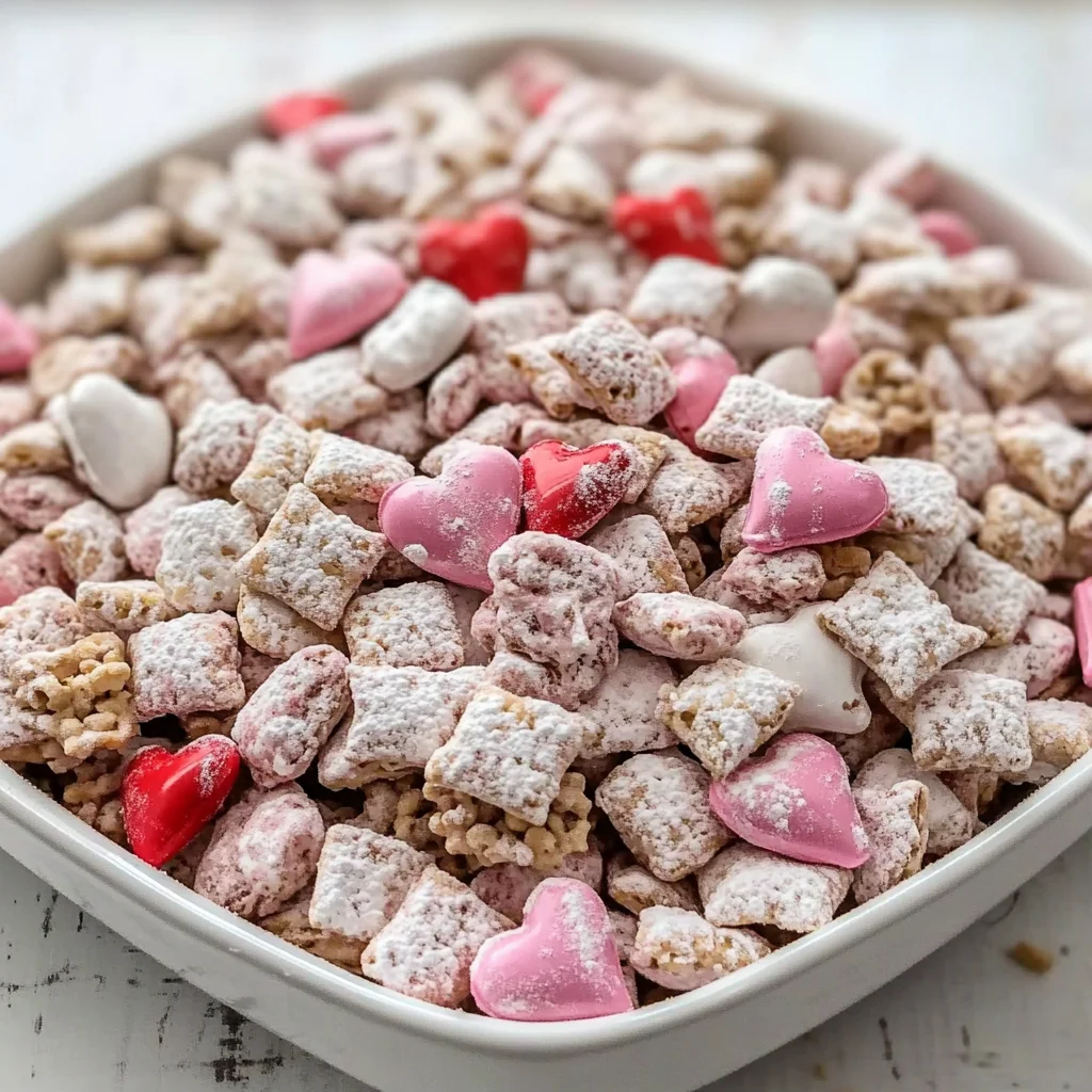 Valentine’s Day Muddy Buddies