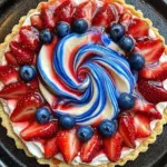 4th of July Swirl Pie