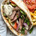 Beef Shawarma Wrap