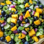 Blueberry Mango Salad Twist