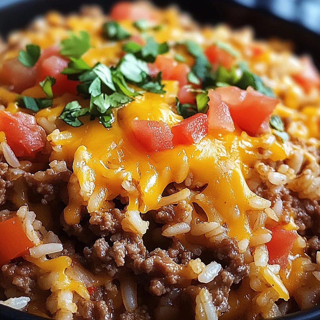 Cheesy Taco Rice Recipe