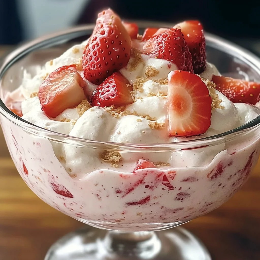 Delicious Strawberry Rhubarb Cream for a Light Summer Treat