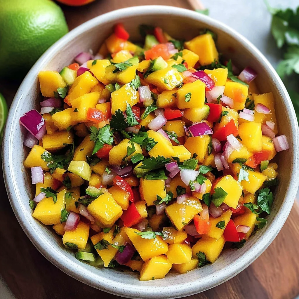Fresh Mango Salsa Recipe