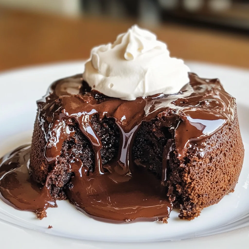 Keto Chocolate Lava Cake