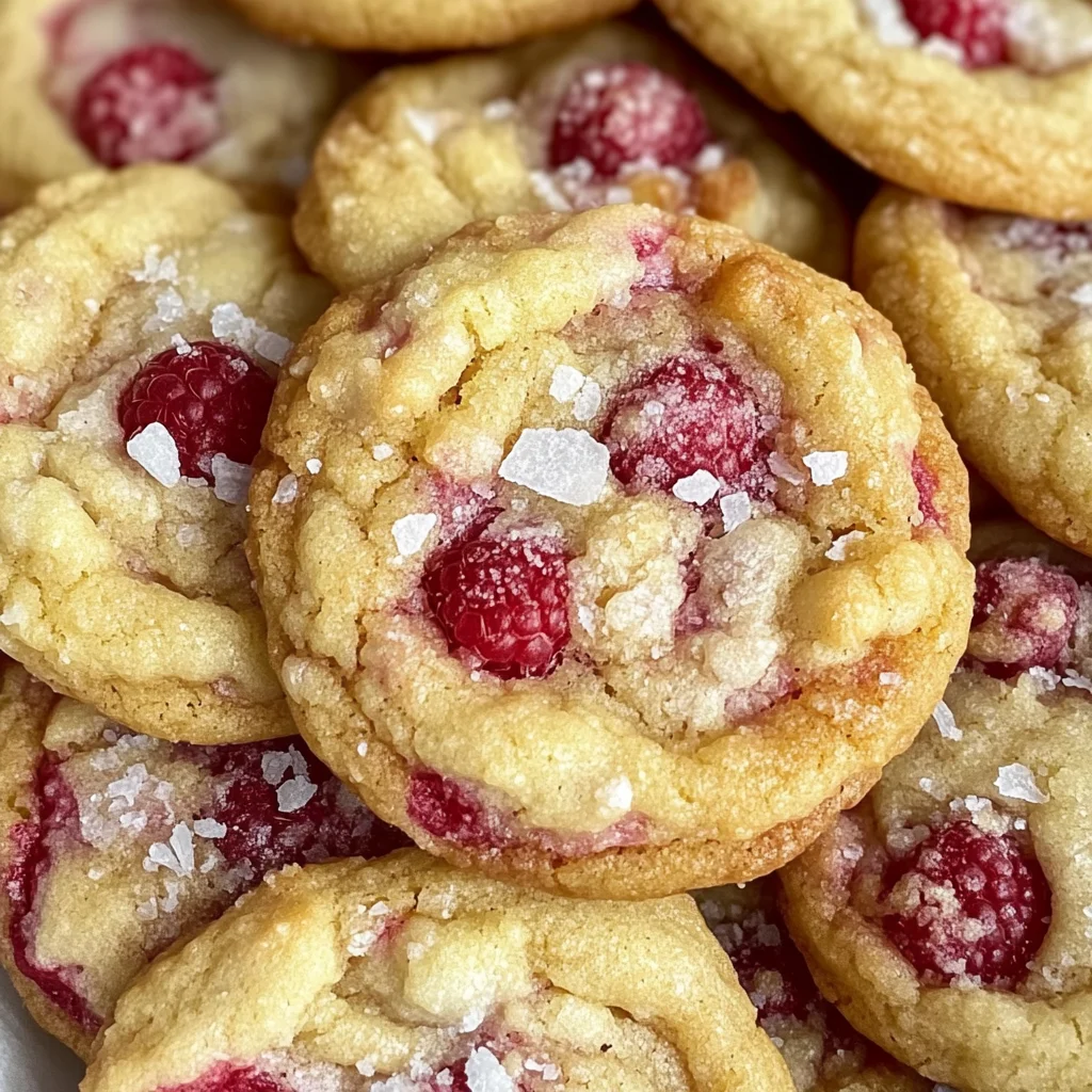 Lemon Raspberry Cookies: Sweet Chewy Bites in 30 Minutes