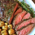 Oven Roasted Tri-tip With Rosemary and Thyme