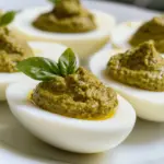 Pesto Deviled Eggs