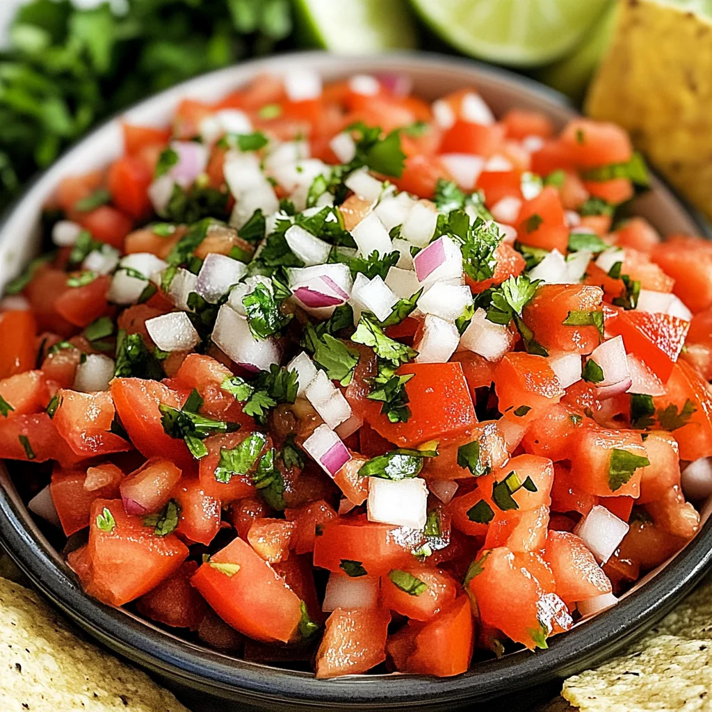 Pico de Gallo Recipe (Easy & Authentic)
