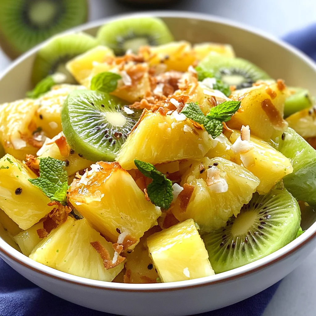Pineapple Kiwi Salad