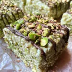 Pistachio and White Choc Rice Krispies Treats Recipe
