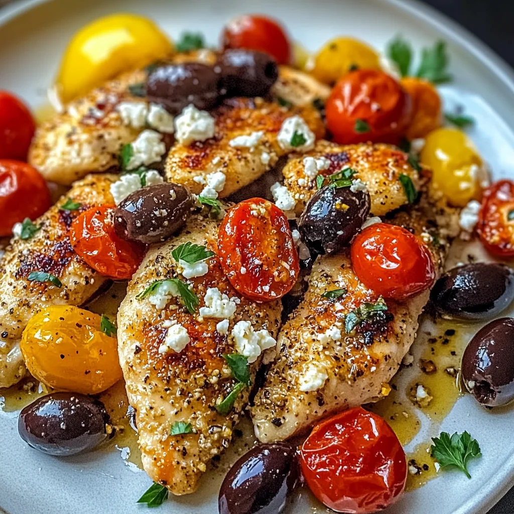 Savory Mediterranean Chicken Tenders for Quick Healthy Dinners