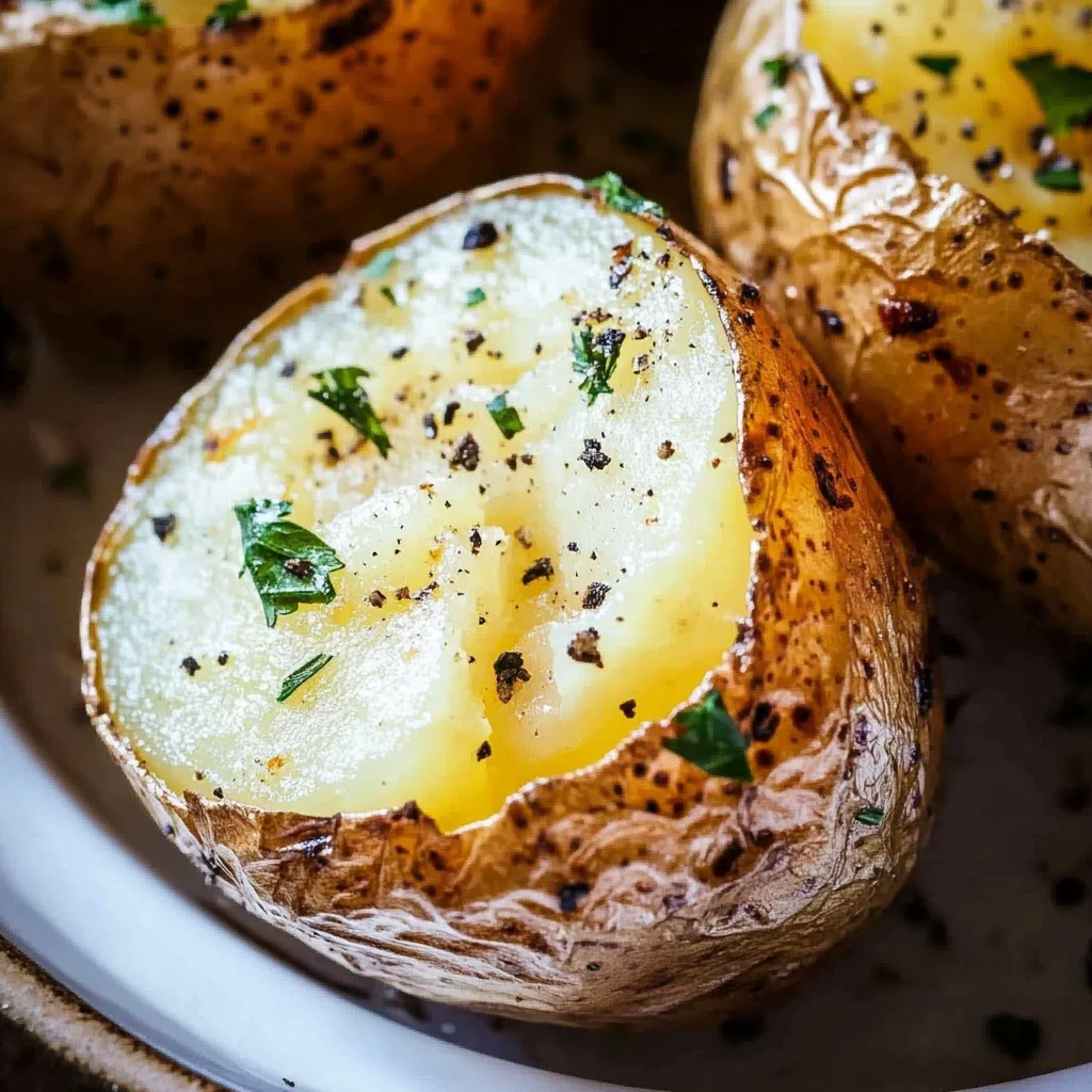 Smoked Baked Potatoes Recipe