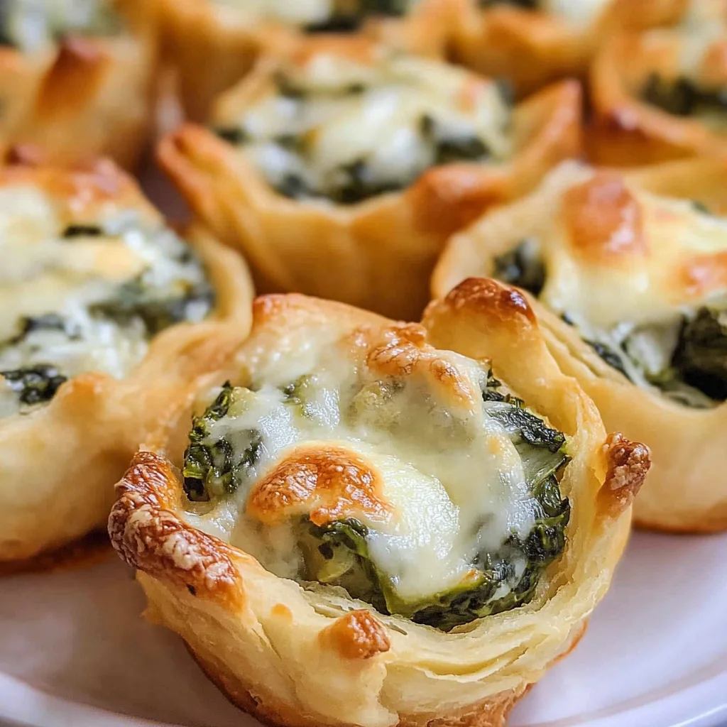 Spinach Artichoke Bites