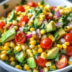 Summer Corn Salad with Avocado