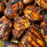 Sweet N Spicy Grilled Chicken Thighs