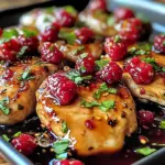 Sweet & Spicy Jalapeño Raspberry Chicken