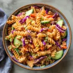 Tasty High Protein Asian Pasta Salad