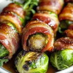 Turkey Turkey Bacon Wrapped Brussel Sprouts