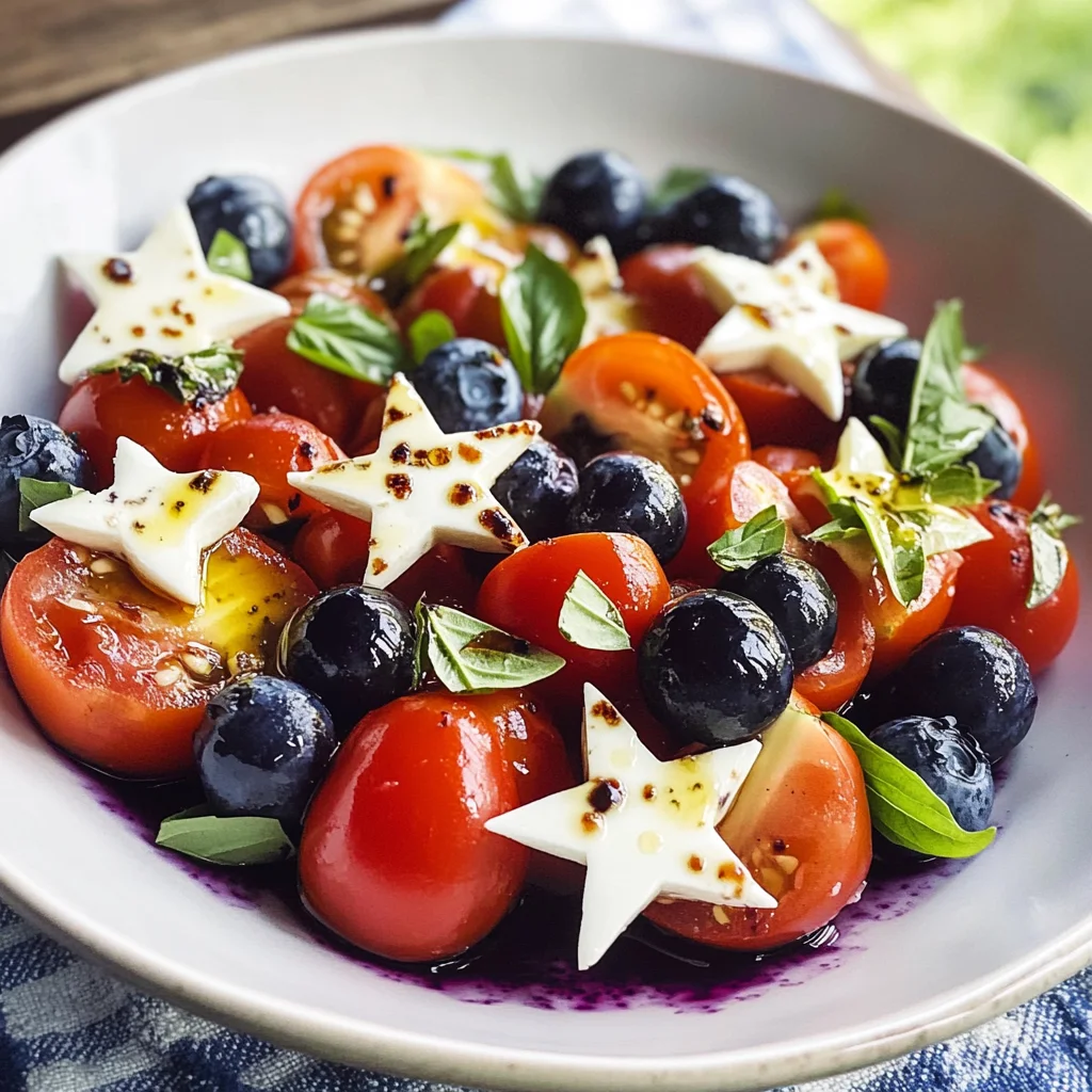 Blueberry Tomato Caprese